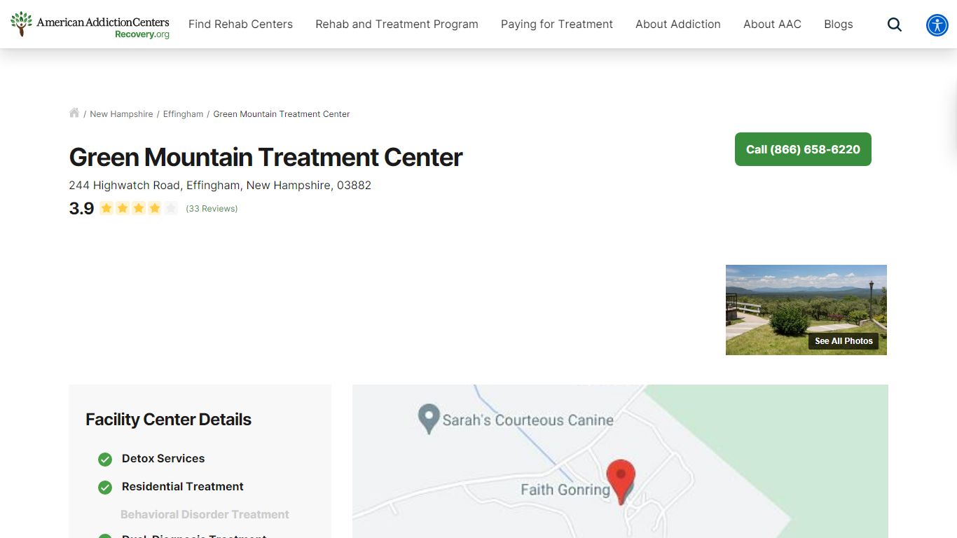 Green Mountain Treatment Center - Recovery.org